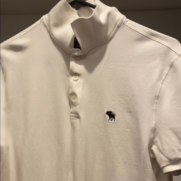 White Abercrombie Polo - Picture 2 of 4